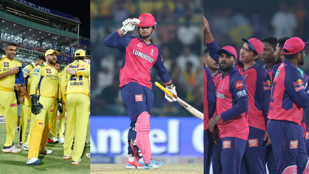 IPL 2025 62nd Match CSK vs RR Highlights Rajasthan Royals won by 6 wickets Against MS Dhoni Team Chennai Super Kings