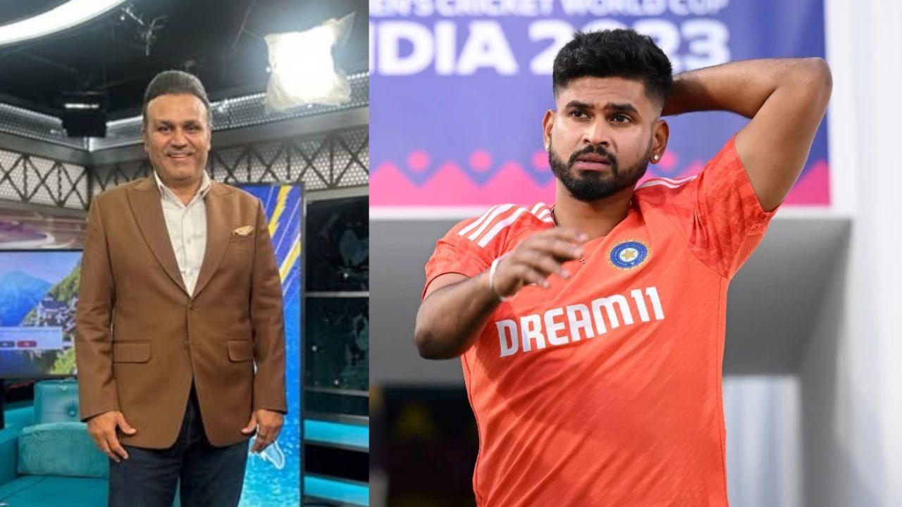 Virender Sehwag Opens up on Shreyas Iyer for Out of Team India Squad ENG vs IND Test Series 2025