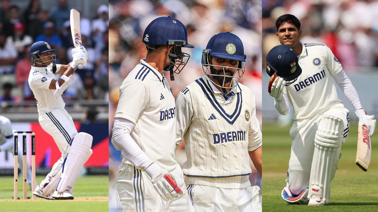 IND vs ENG 2nd Test 1st Innings Highlights 203 run partnership of Ravindra Jadeja and Shubman Gill Double Century