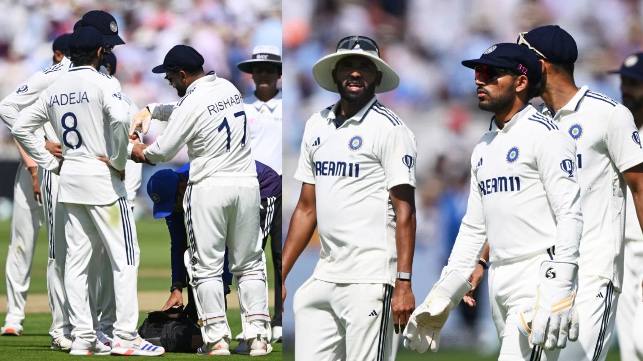 IND vs ENG 3rd Test Lords Rishabh Pant Injured Dhruv Jurel substitute keeping BCCI Update
