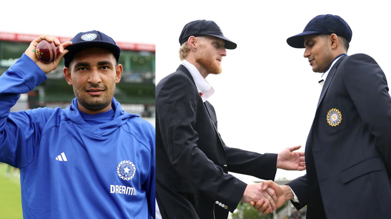 IND vs ENG 4th Test Toss Manchester India and England Playing XI Anshul Kamboj Debut Cap