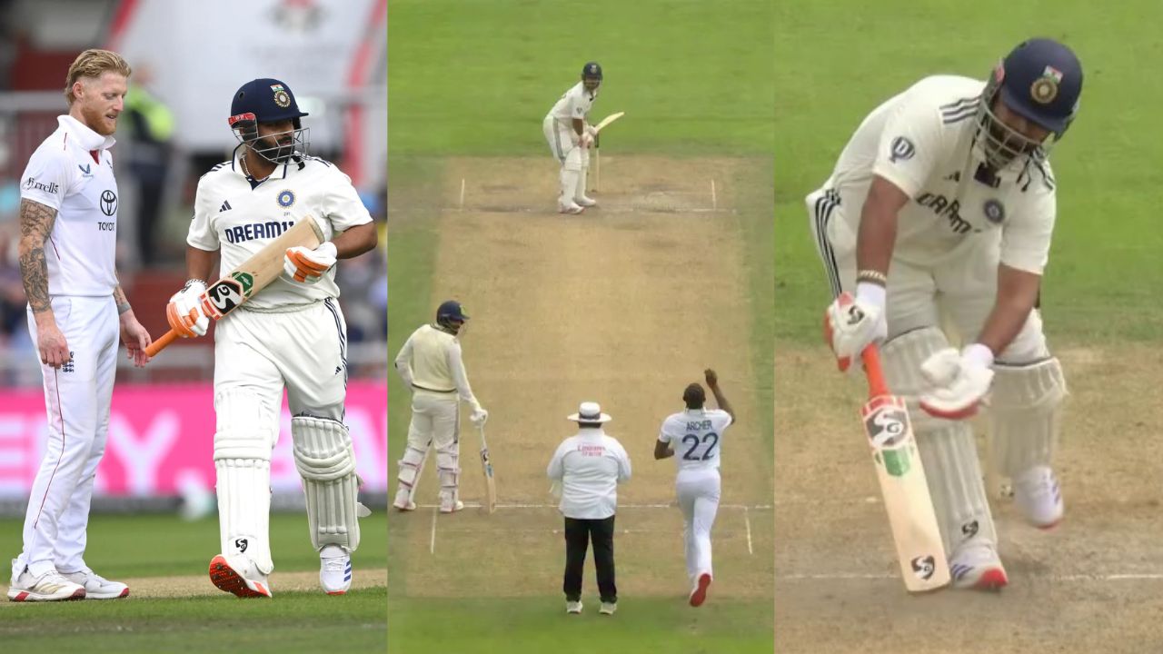 Jofra Archer Ball on Rishabh Pant Injury during IND vs ENG 4th Test Manchester