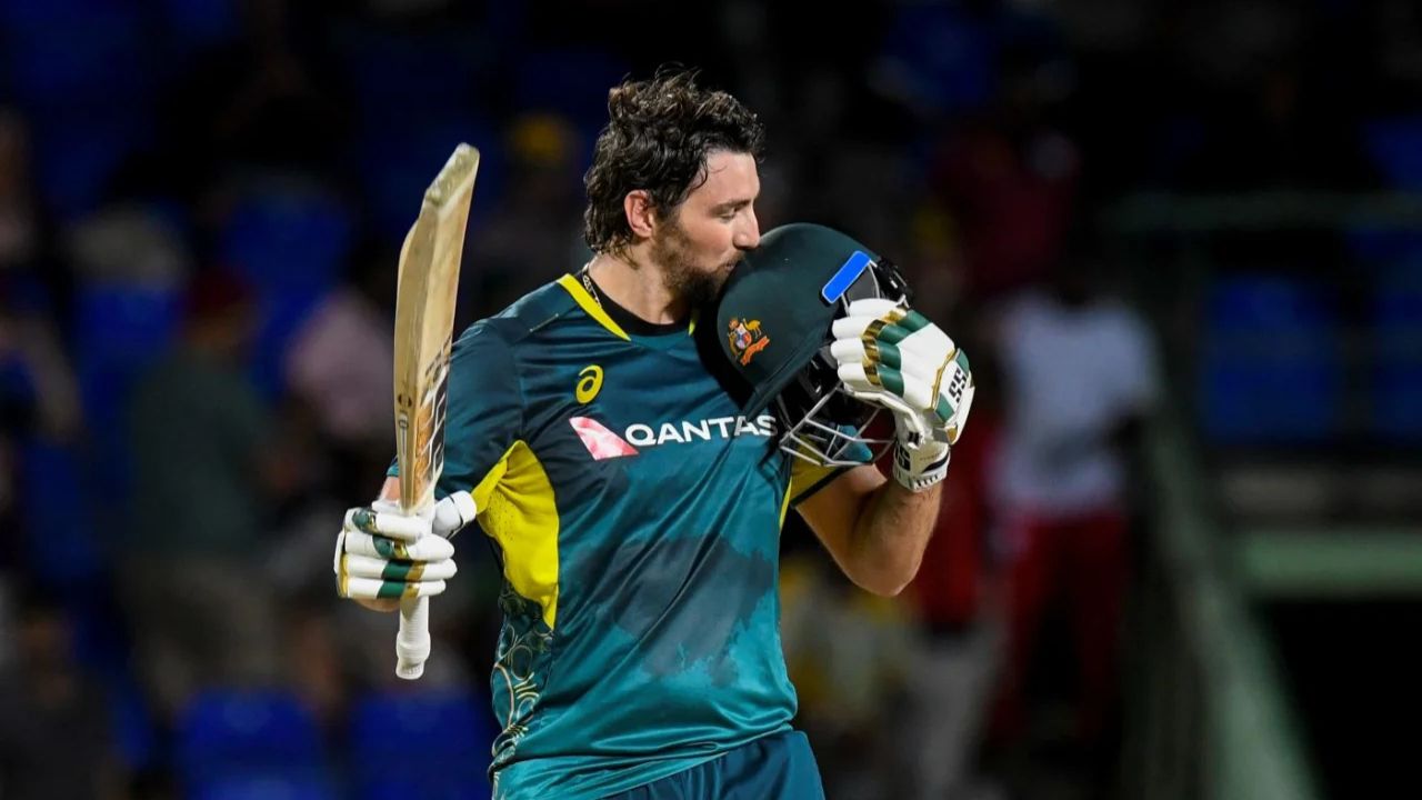 Tim David scores the fastest century in T20I for Australia Against west Indies in WI vs AUS 3rd T20I
