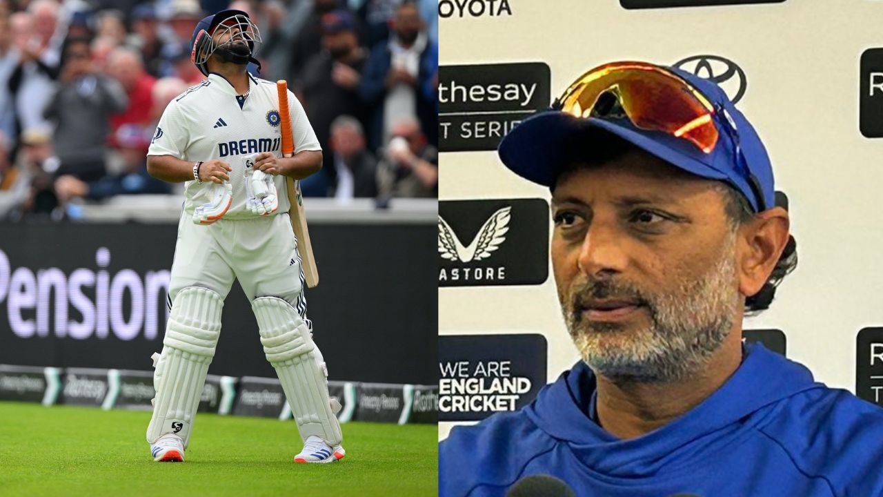 Sitanshu Kotak update on Rishabh Pant batting for Day 5 IND vs ENG 4th Test Manchester
