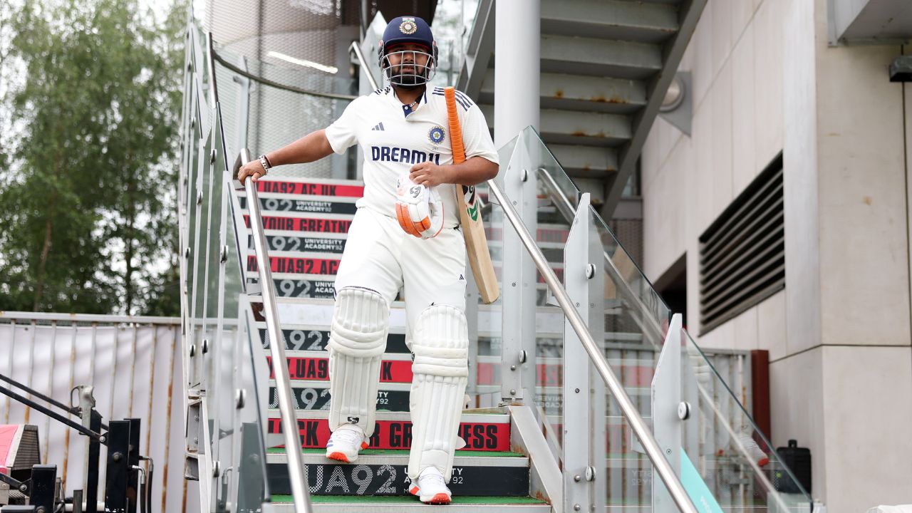 Rishabh Pant not put Plaster Will bat on day 5 IND vs ENG 4th Test Manchester