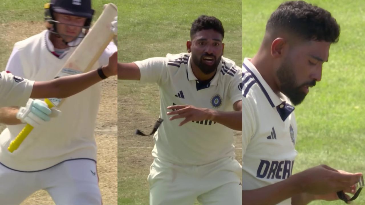 Joe Root accidentally knocked Mohammed Siraj and break Whoop Band during IND vs ENG 4th test Day 3 Manchester