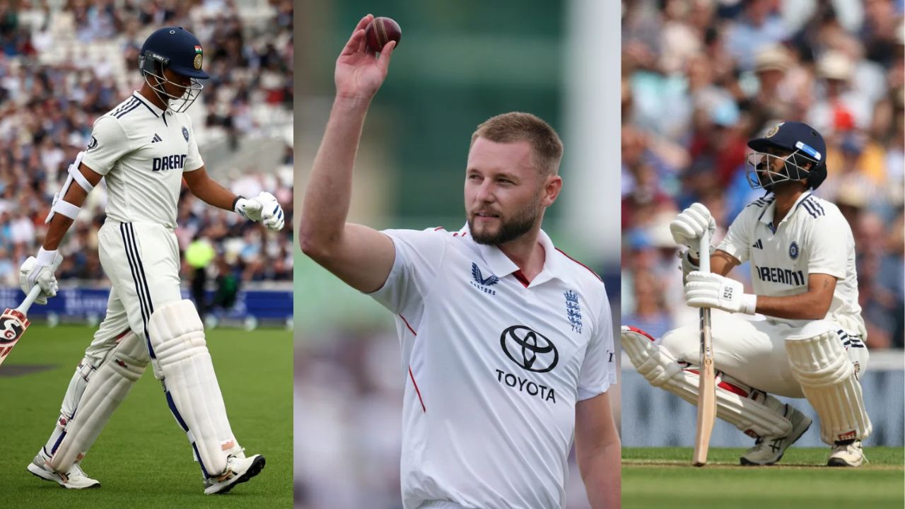 Gus Atkinson 5 wicket haul against India in IND vs ENG 5th Test The Oval