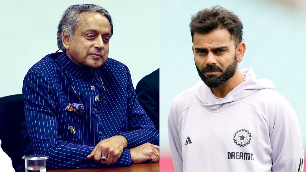 Shashi Tharoor miss Virat Kohli in Oval IND vs ENG 5th Test