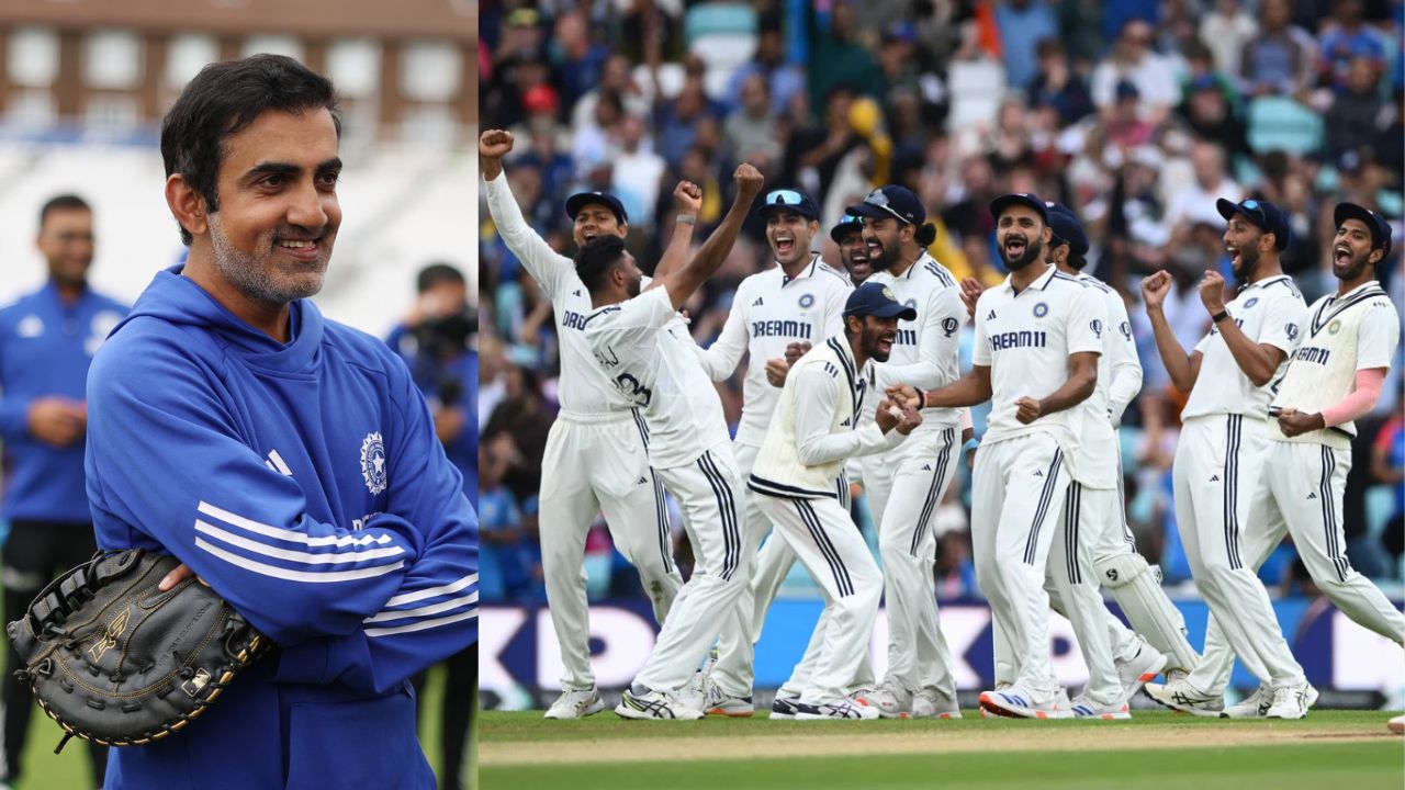Gautam Gambhir social media Post on Oval Test win IND vs ENG Test Series
