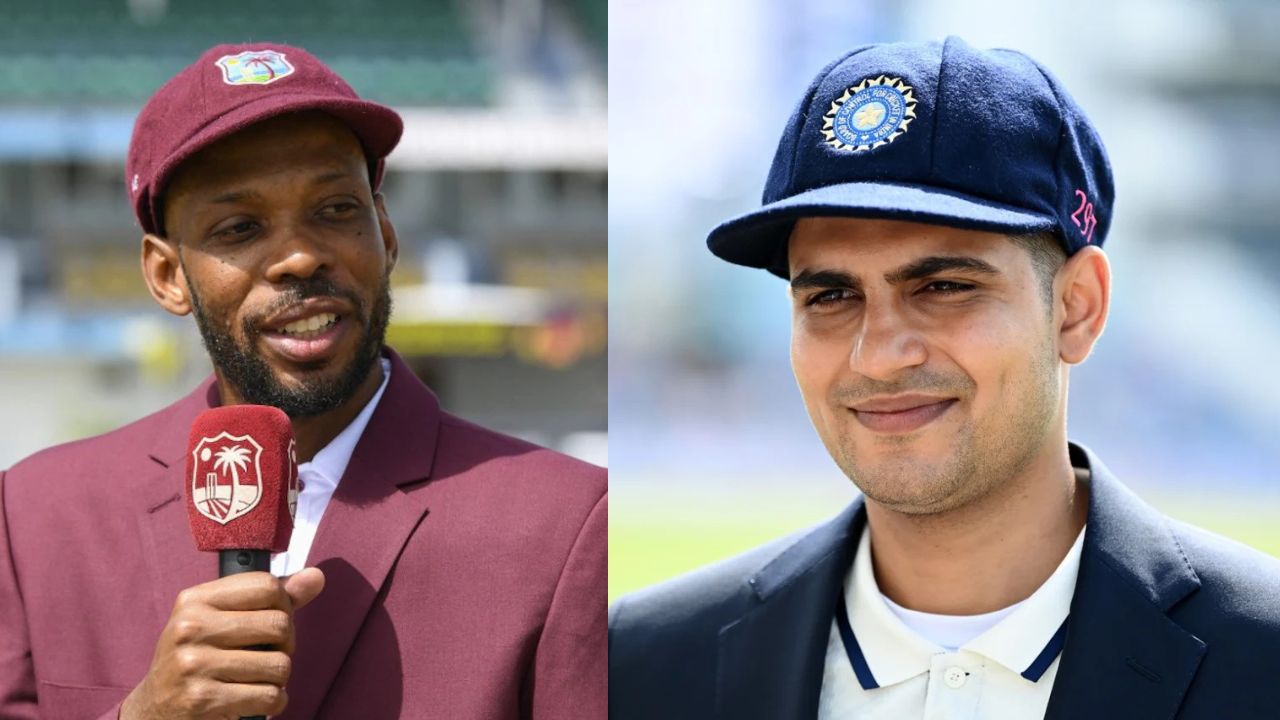 Shubman Gill and Roston Chase