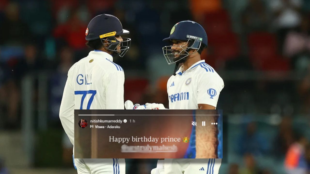 Nitish Kumar Reddy Wish Mahesh Babu Birthday SS Rajamouli Release globe trotter movie Poster Priyanka Chopra cast