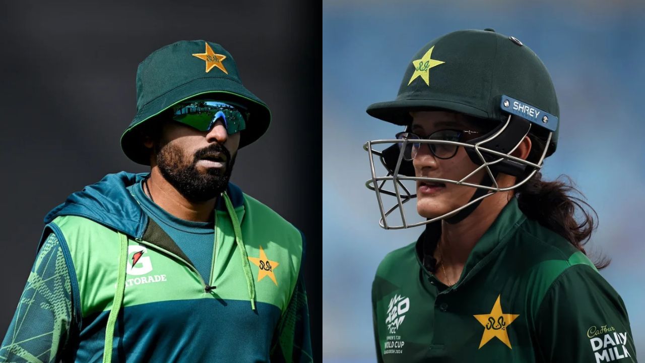 Babar Azam duck out against west indies Muneeba Ali Century Against Ireland break Ahmed Shehzad Mohammad Rizwan Record