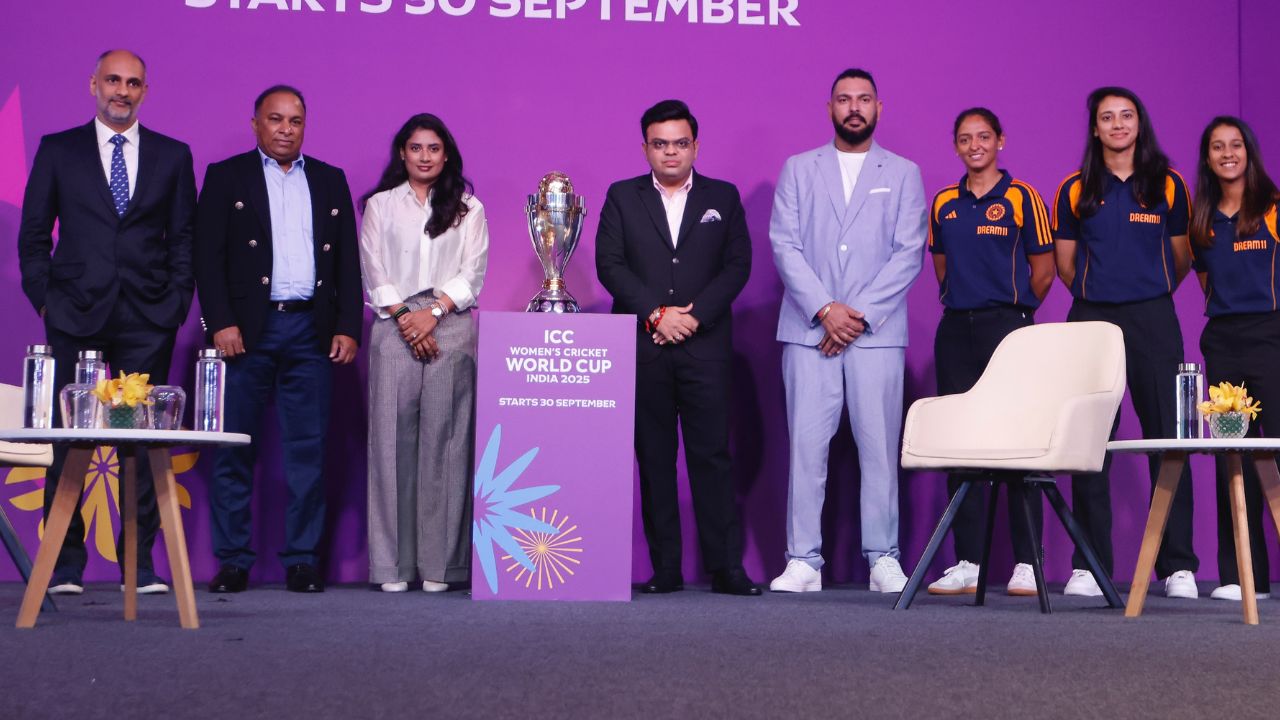 Womens ODI World Cup trophy unveiled Harmanpreet Kaur wish to win ICC Trophy
