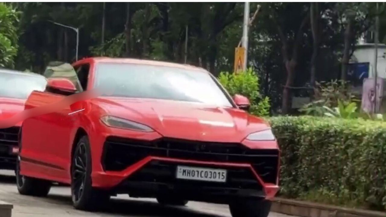 Rohit Sharma Drive New Orange Lamborghini: Rohit Sharma Drive New Orange Lamborghini: