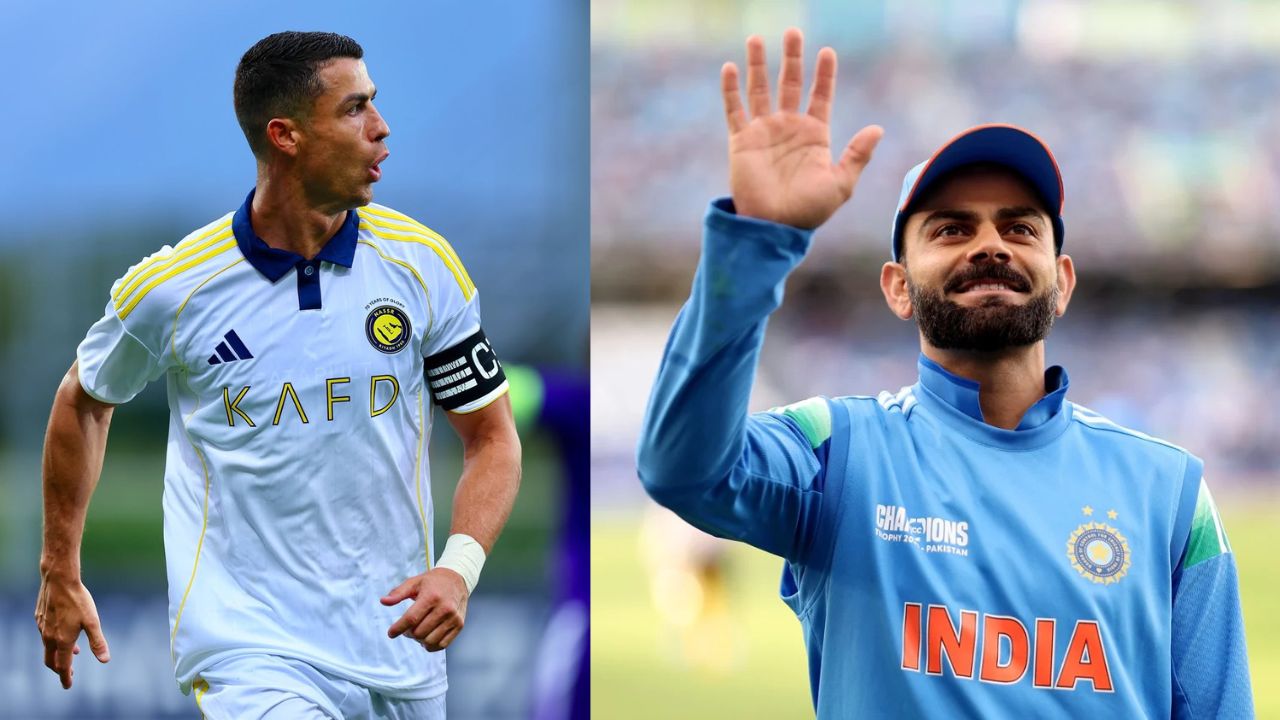 Cristiano Ronaldo vs Virat Kohli Instagram Followers Differences