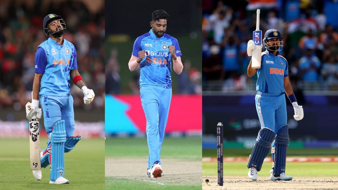 Shreyas Iyer Mohammed Siraj to KL Rahul 5 Player who dropped from Asia Cup 2025 India Squad