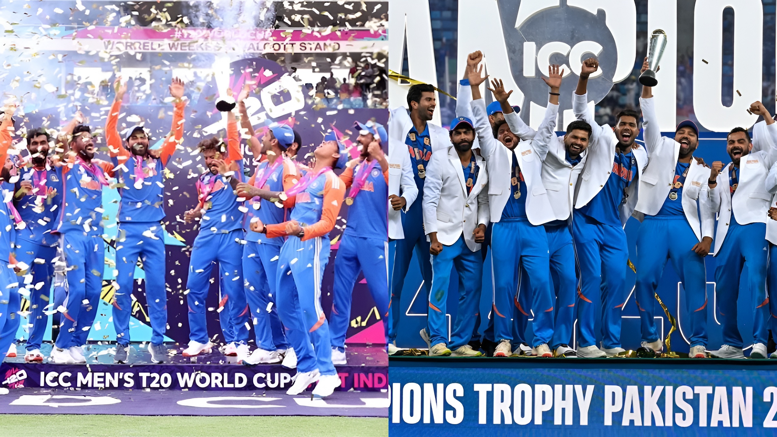 T20 World Cup 2024 and ICC Champions Trophy 2025 Final