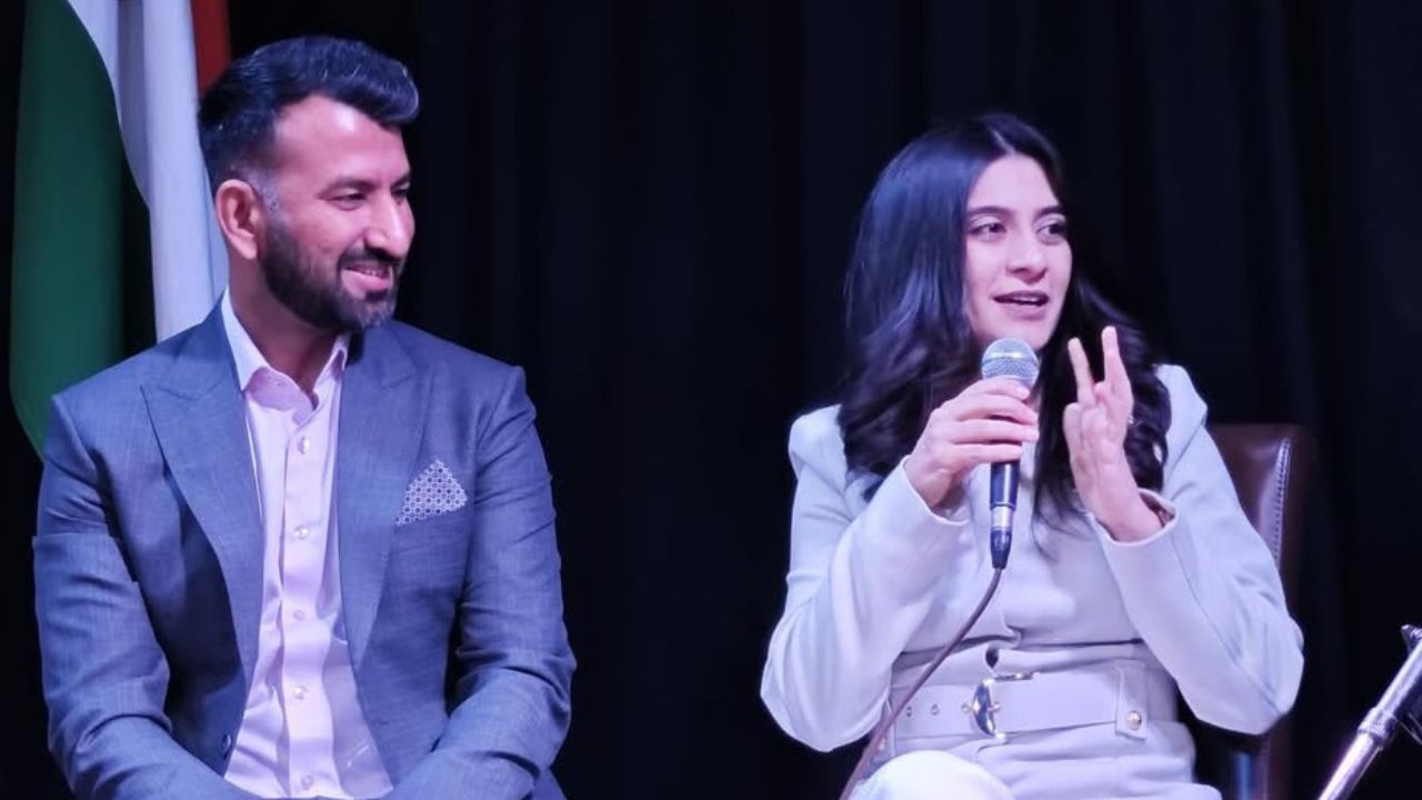 Cheteshwar Pujara wife Puja Pabari Reaction on his Retirement