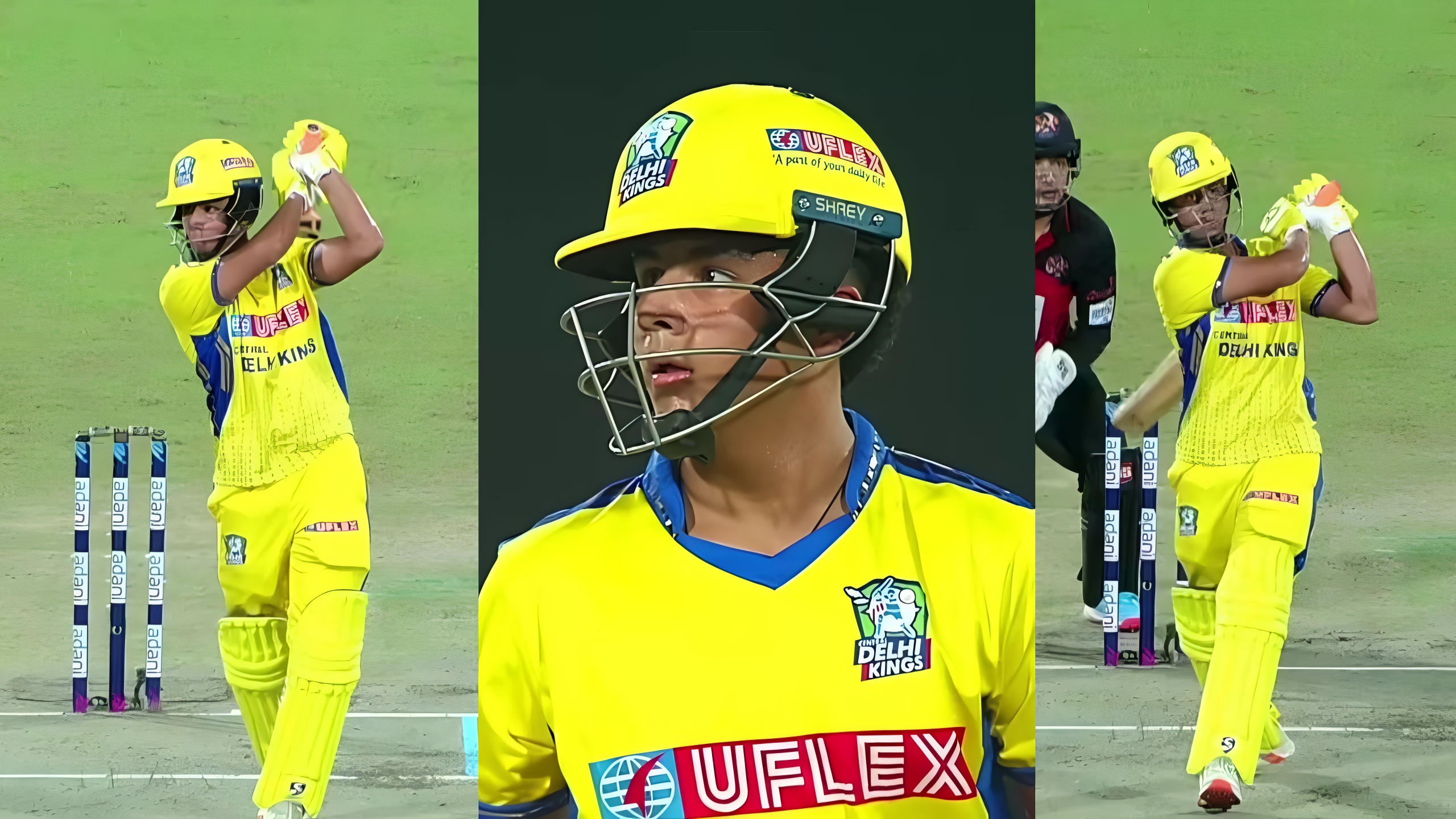 Virender Sehwag son Aaryavir Sehwag smashes Navdeep Saini East Delhi Riders DPL 2025 CDK vs EDR