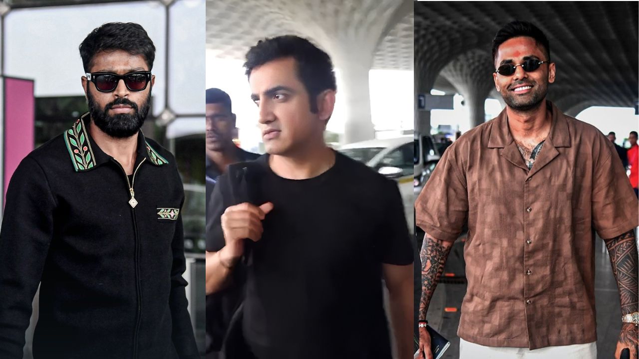 Gautam Gambhir Suryakumar Yadav Hardik Pandya departs for Dubai Asia Cup 2025 Sanju Samson has arrived