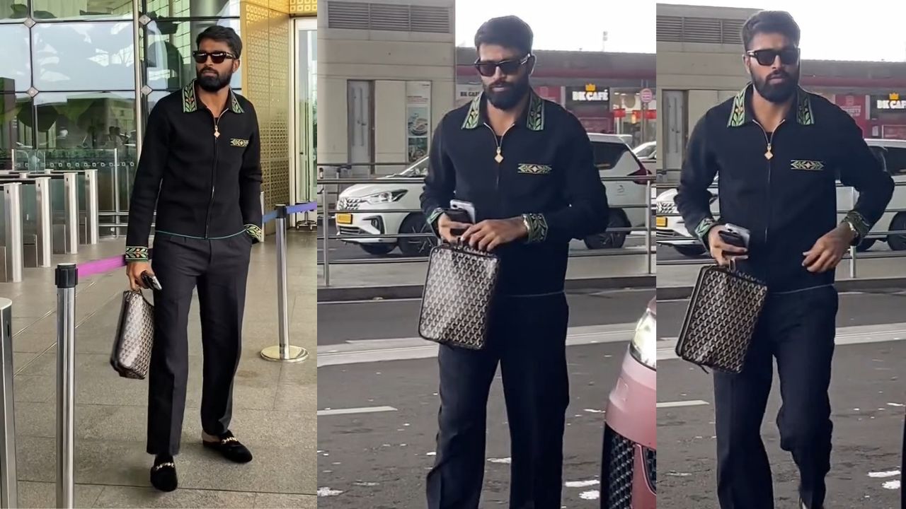 Hardik Pandya Bag Price indian all rounder spotted at Mumbai airport departs for Dubai Asia Cup 2025