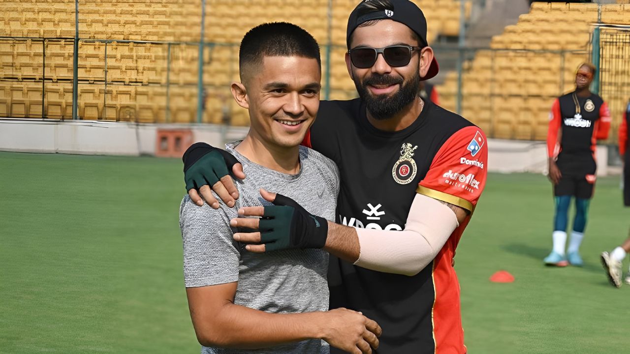 Sunil Chhetri confirms Virat Kohli's fitness test happened in London