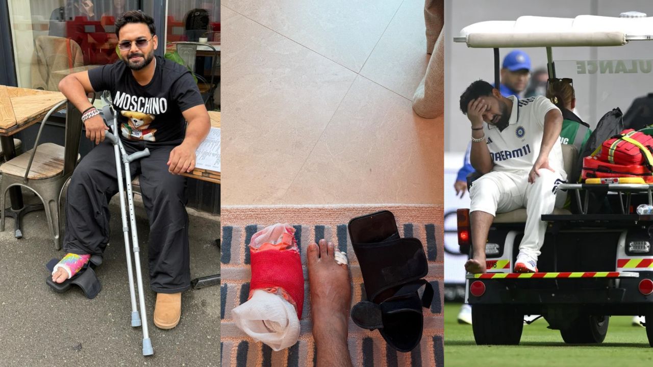 Rishabh Pant share recovery Update wicketkeeper undergoing cold therapy