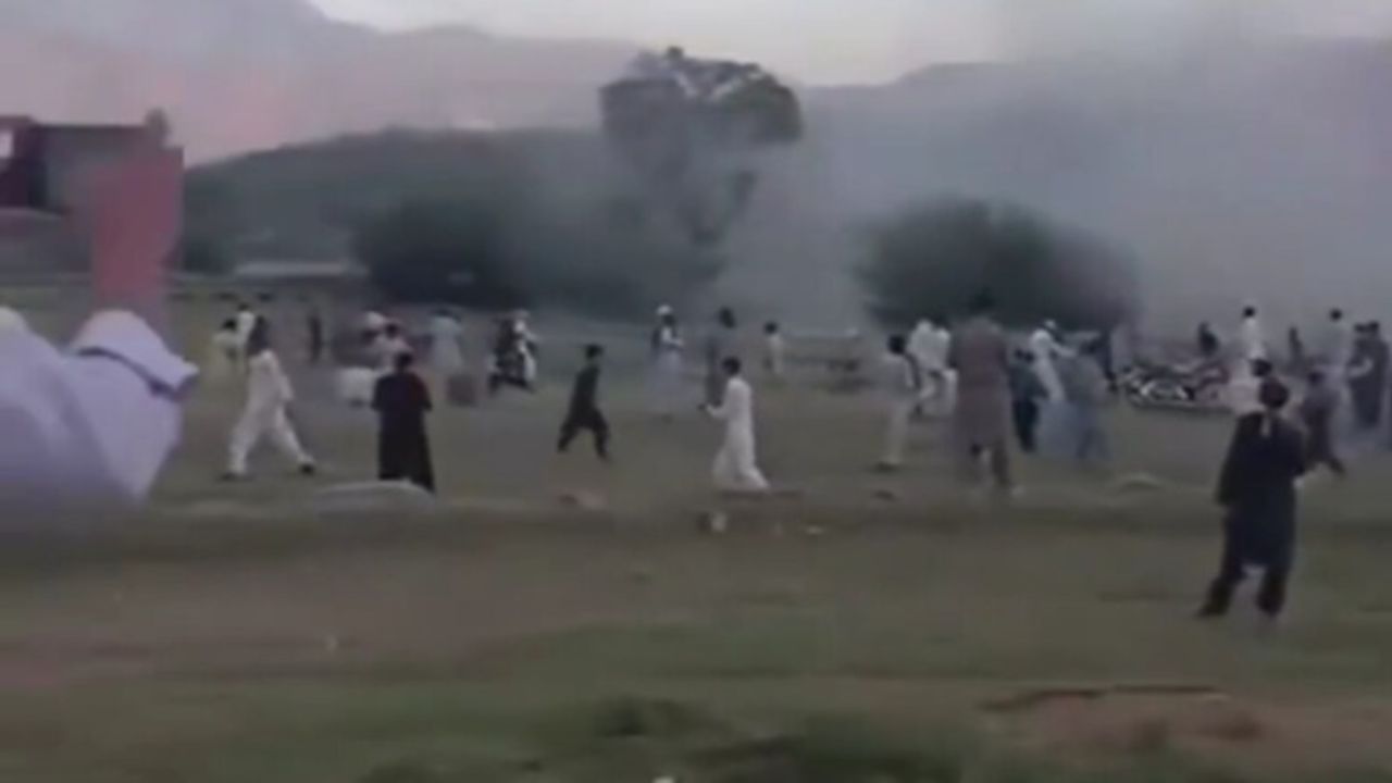 bomb blast at cricket ground in Khyber Pakhtunkhwa Pakistan One dead, several injured