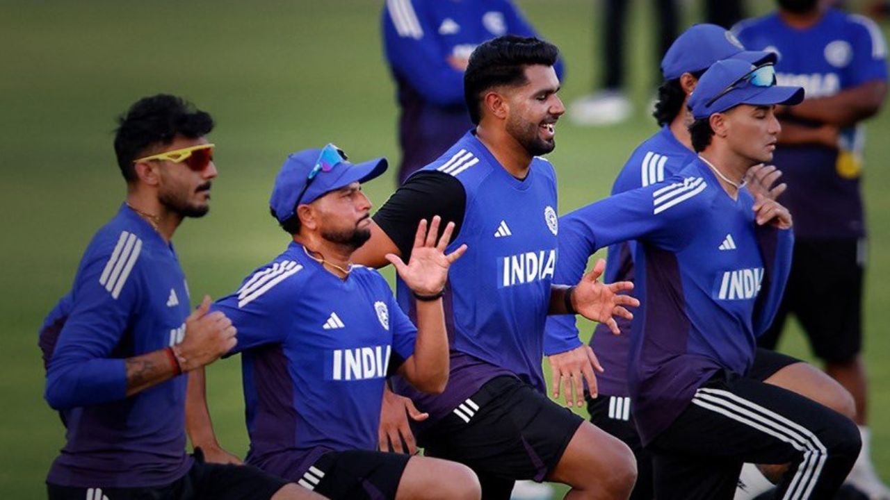 Batting bowling fielding all done by Tilak Varma Practice Session in Dubai for Asia Cup 2025