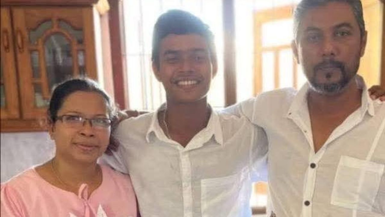 Dunith Wellalage returns home after father death Dunith Wellalage returns home after father death