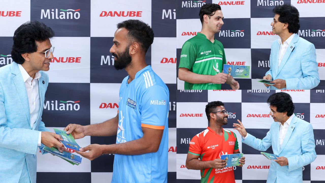 Danube Group Vice Chairman Anis Sajan Gifts Over 700 Asia Cup Tickets to Blue Collar Workers