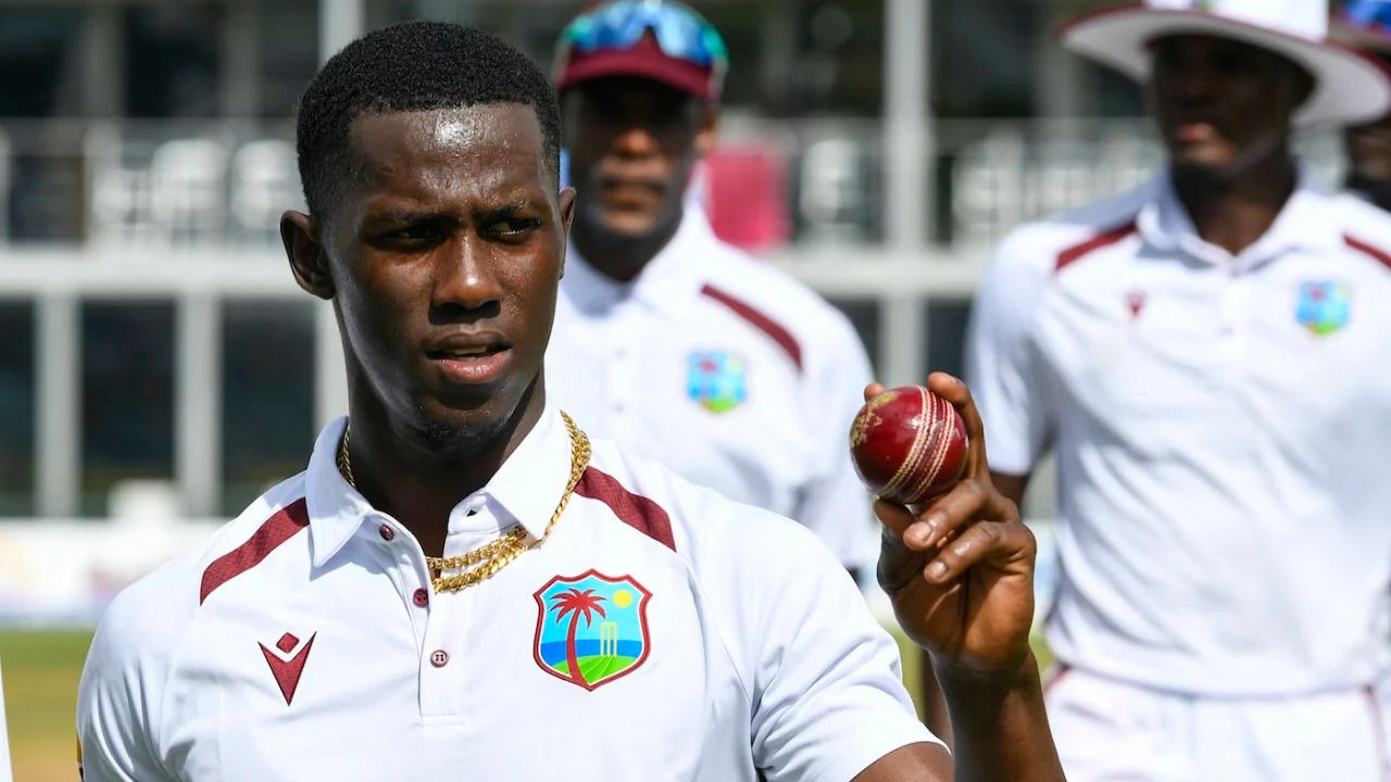 Shamar Joseph Ruled Out from IND vs WI Test Series Johann Layne take place in West Indies squad for India Tests