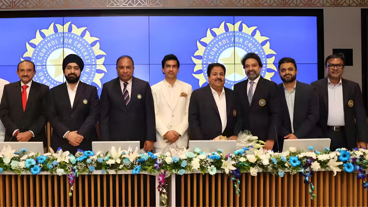 Mithun Manhas elected as BCCI President after Roger Binny Mithun Manhas elected as BCCI President after Roger Binny