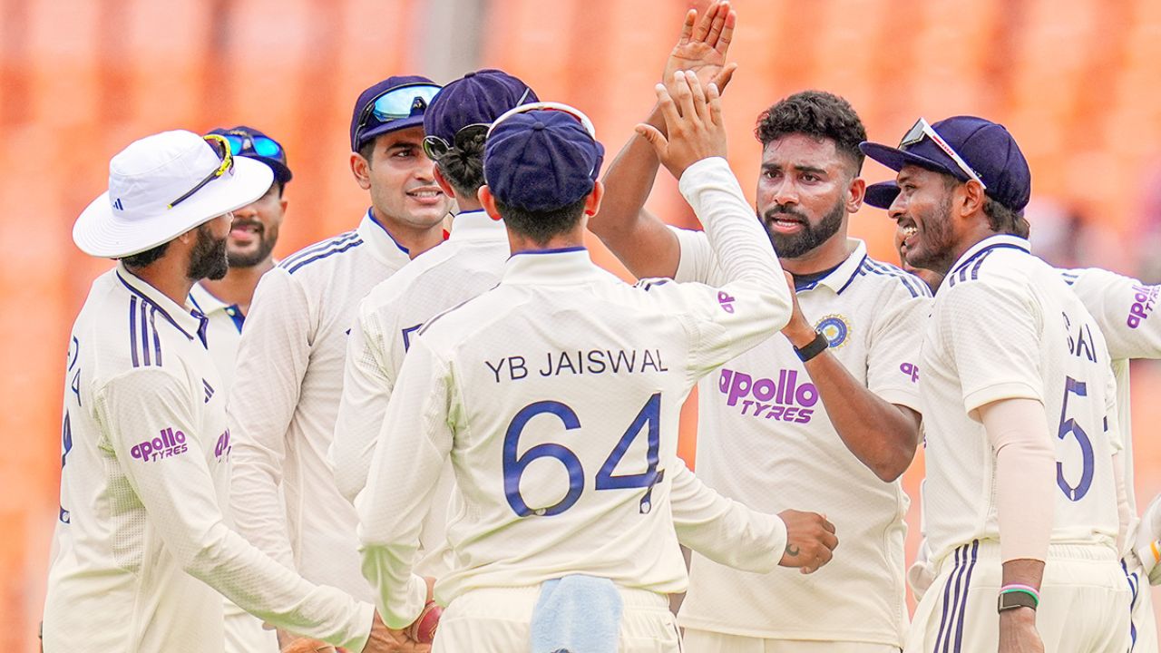 IND vs WI 1st Test 1st Innings Highlights Mohammed Siraj comeback