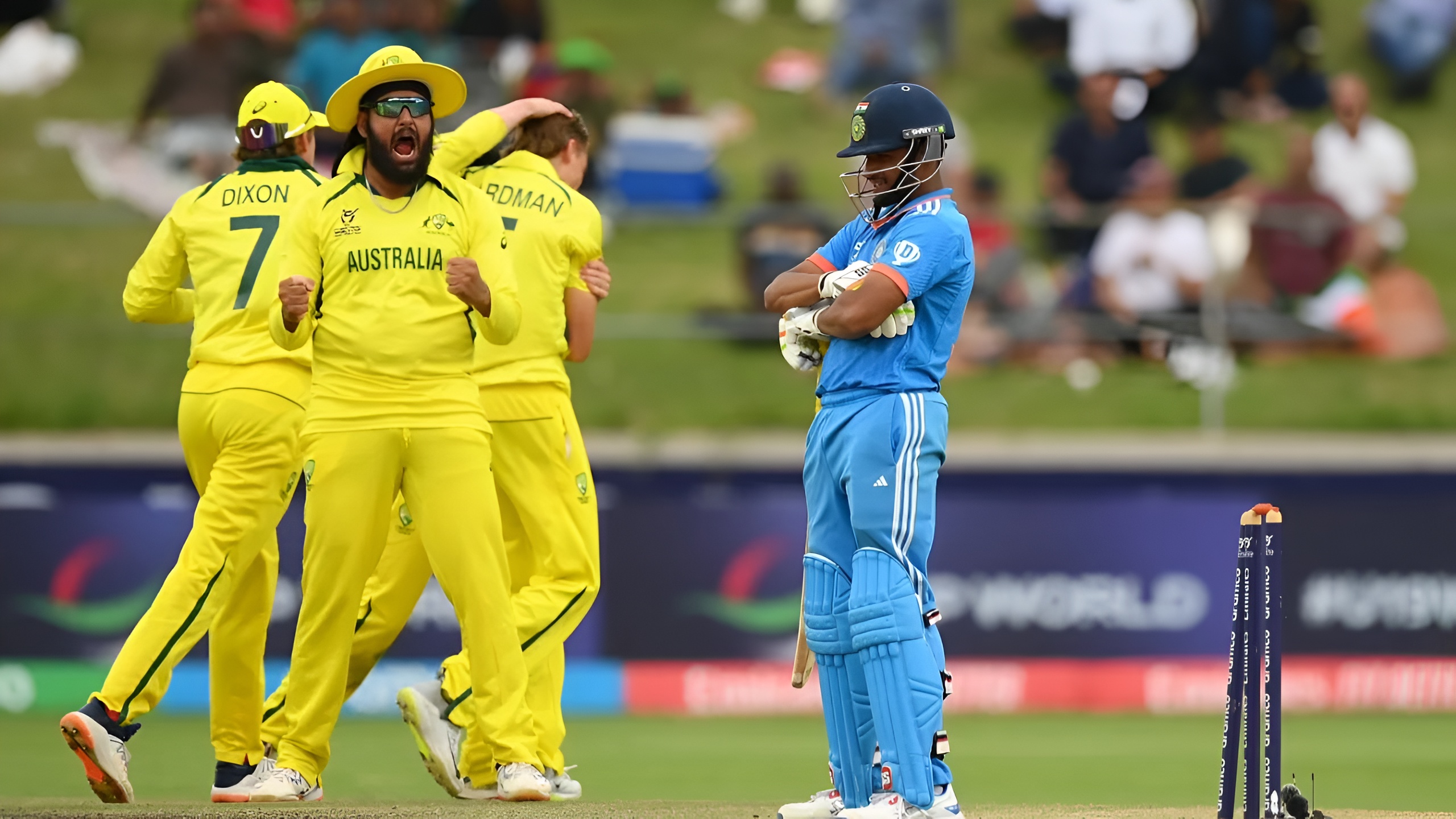 Indian origin Australian batsman Harjas Singh triple century smashing 314 runs in just 141 balls