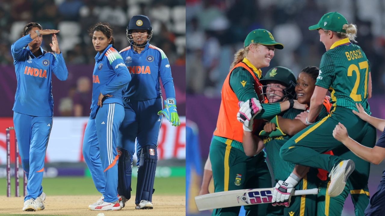 ICC Women's World Cup 2025 Points Table after INDW vs SAW match