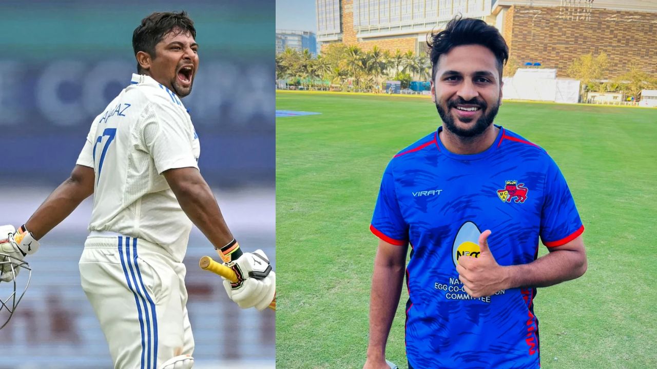 Shardul Thakur's statement on Sarfaraz Khan being dropped from the India A team suggests playing in Ranji Trophy