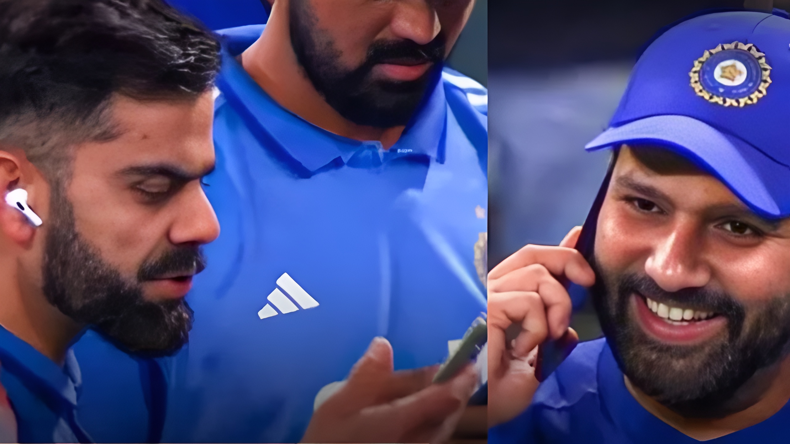 Rohit Sharma and Virat Kohli Share Special Moments phone calls with family after IND vs AUS 3rd ODI Match Sydney