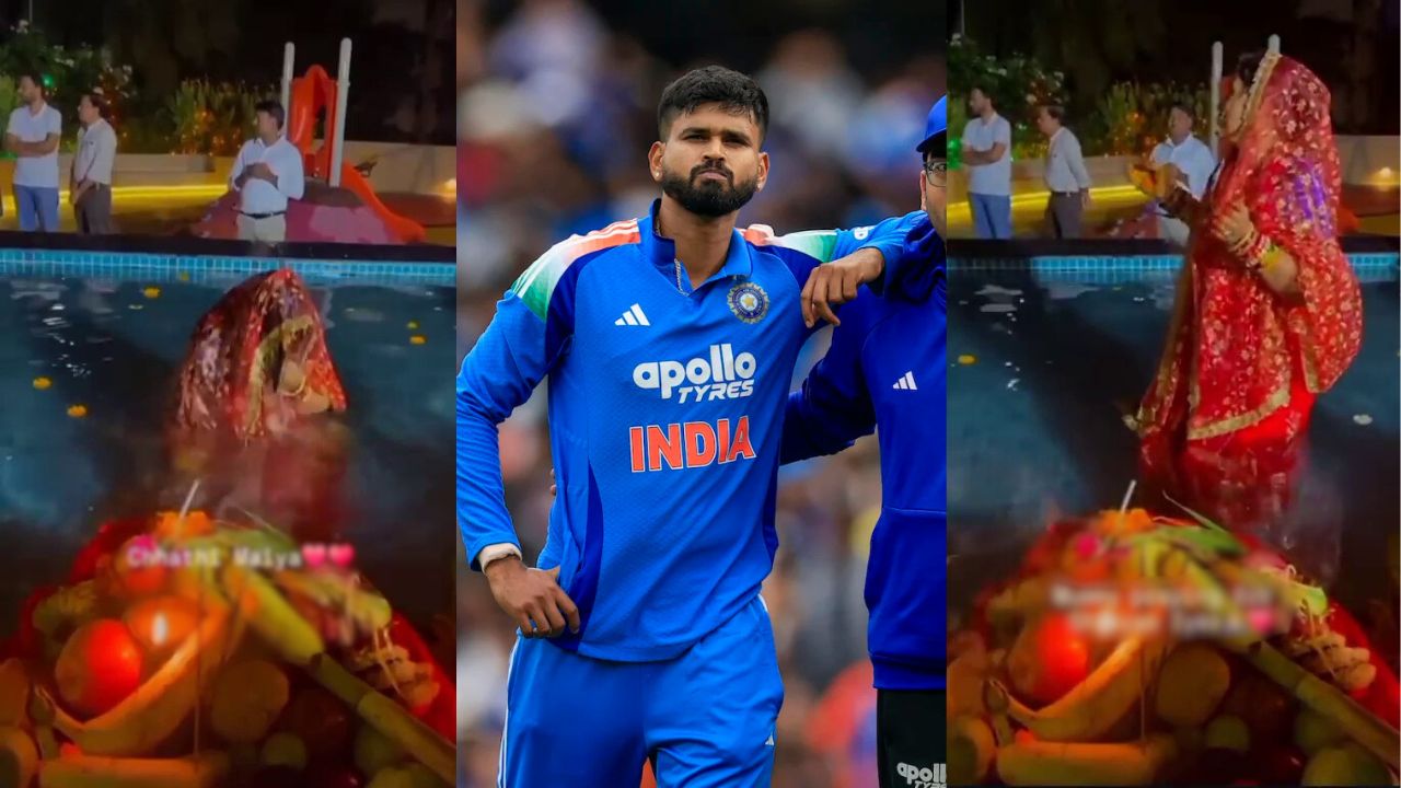 Suryakumar Yadav's mother pray for Shreyas Iyer during Chhath Puja for recovery who admit in Sydney hospital ICU