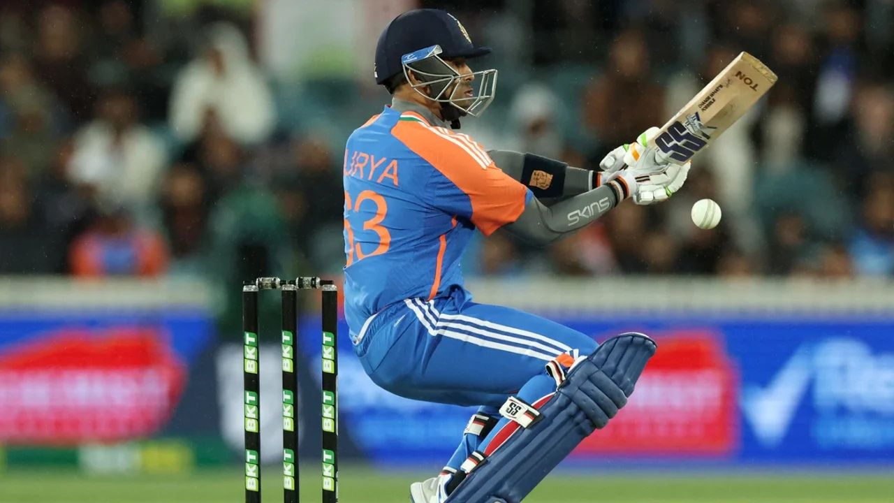 Suryakumar Yadav joins 150 Sixes club with Rohit Sharma during IND vs AUS 1st T20I