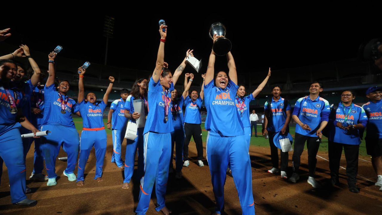 After winning women's World Cup 2025 news update on Victory parade, What is BCCI doing?