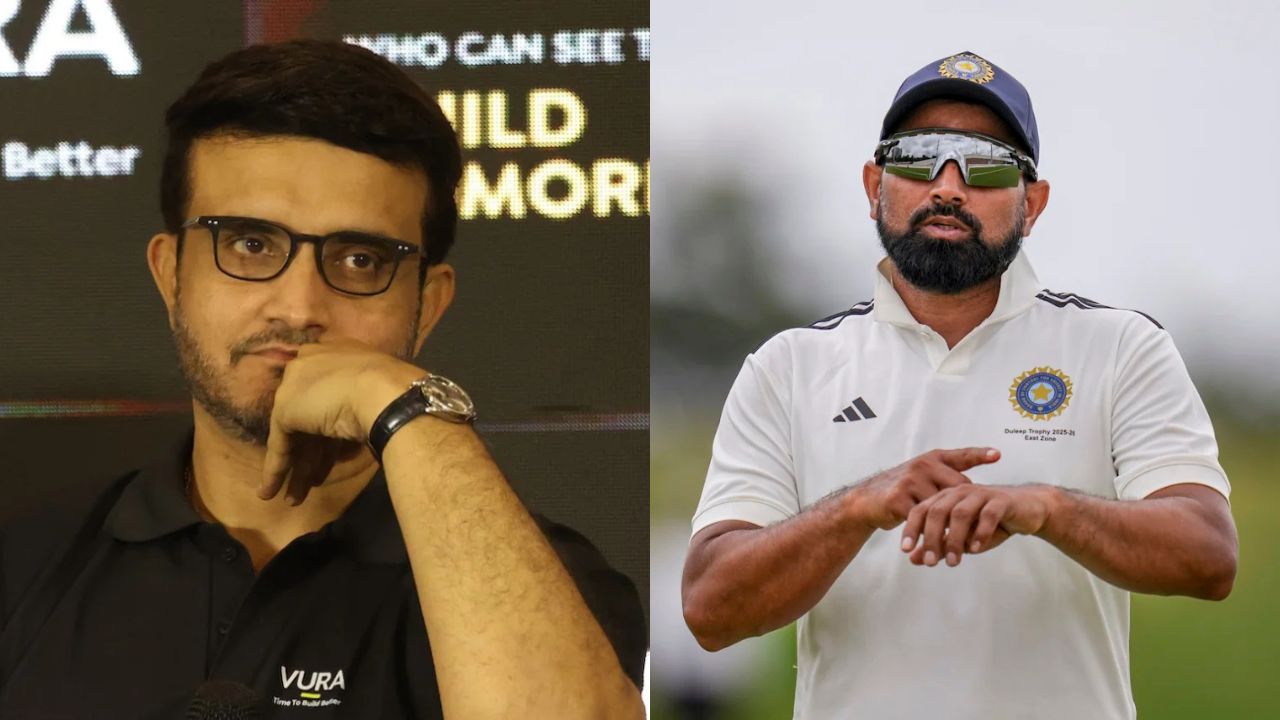 Sourav Ganguly on Mohammed Shami fitness sending a clear message to selectors ahead IND vs SA 1st test