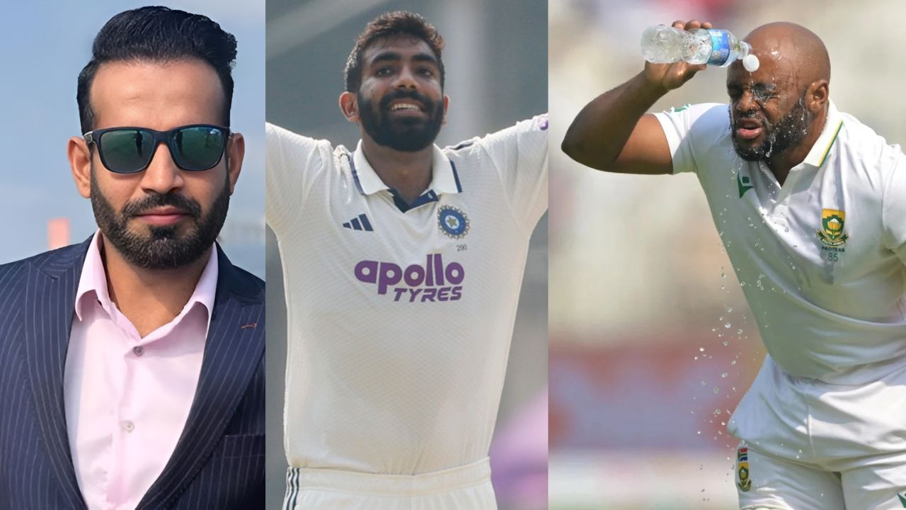 Irfan pathan got angry on Jasprit Bumrah he called Temba Bavuma bauna during IND vs SA 1st test Kolkata