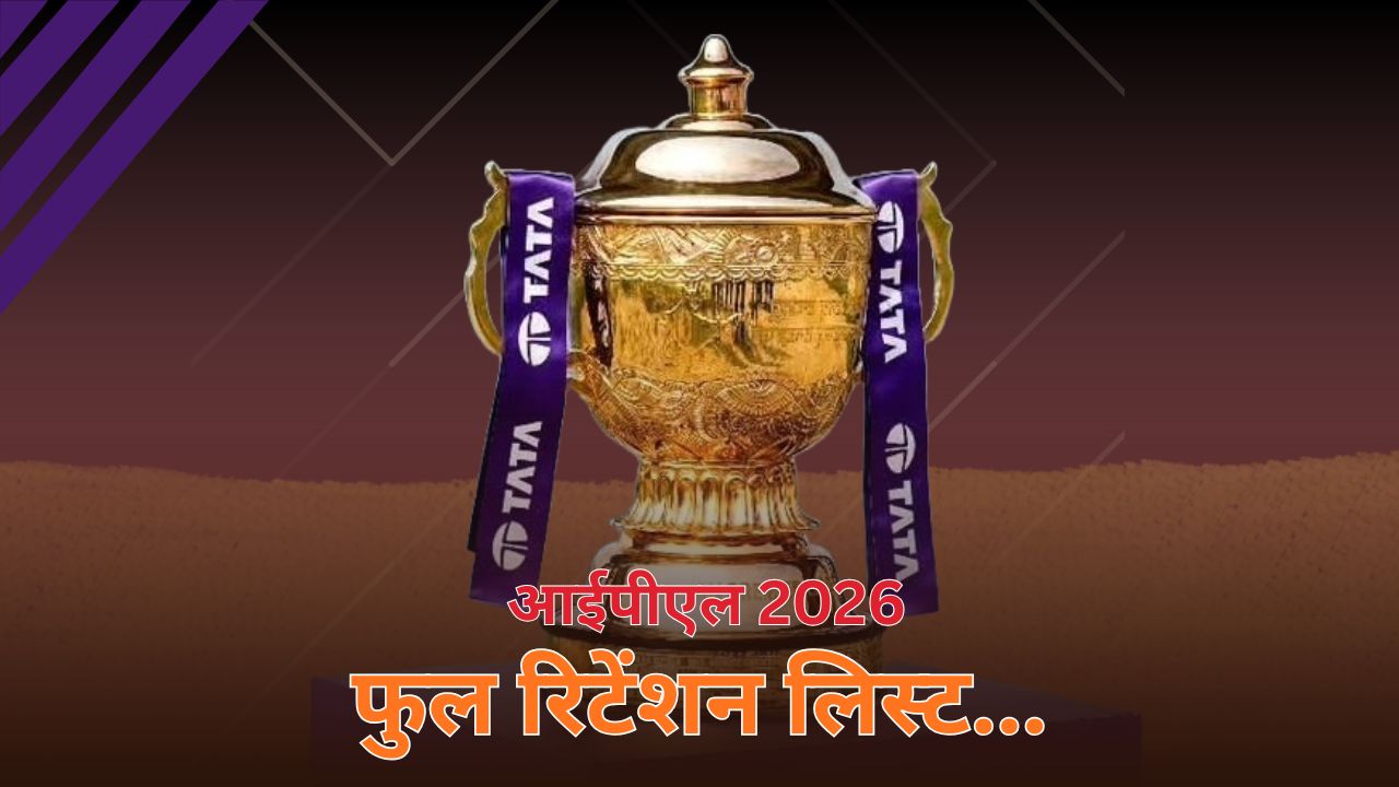 IPL 2026 All 10 Teams Retention List from Delhi Capitals Rajasthan Royals to KKR CSK RCB