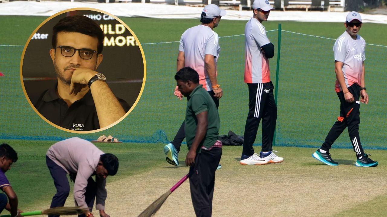 Sourav Ganguly defends Eden Gardens pitch curator Sujan Mukherjee blames Gautam Gambhir and team management during IND vs SA 1st test