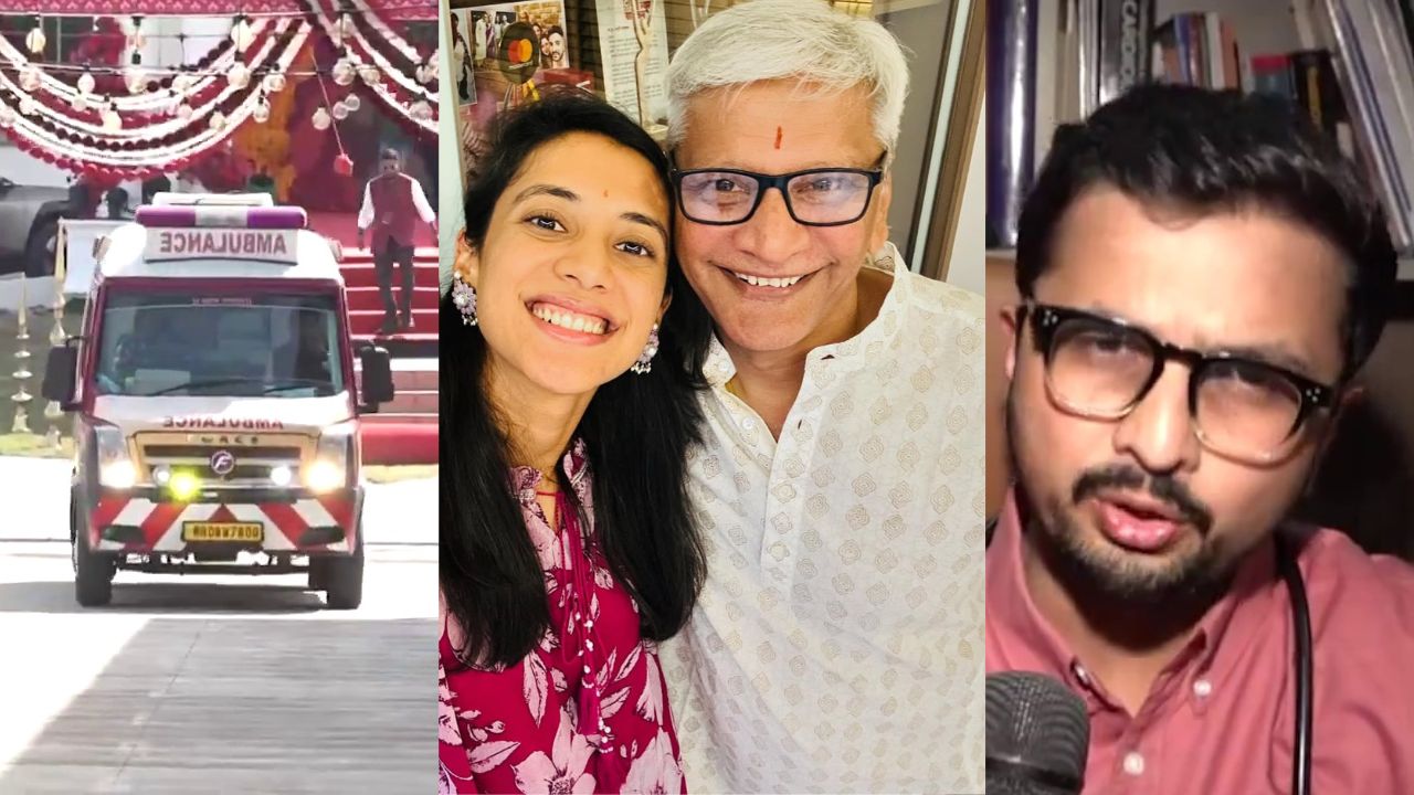 Smriti Mandhana's father health update after wedding postponed with Palash Muchhal