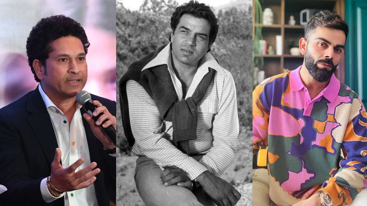 Sachin Tendulkar Virat Kohli Virender Sehwag to Navjot Singh Sidhu Cricketers Reaction on Dharmendra's Passing