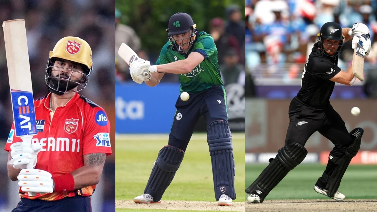 Shreyas Iyer, Harry Tector, Glenn Phillips Shreyas Iyer, Harry Tector, Glenn Phillips