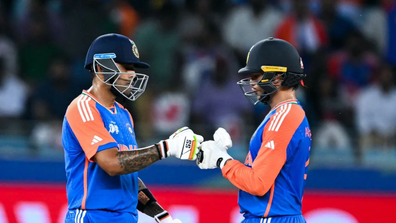 Abhishek Sharma hit half century against Services for Punjab in SMAT 2025 PUN vs SER