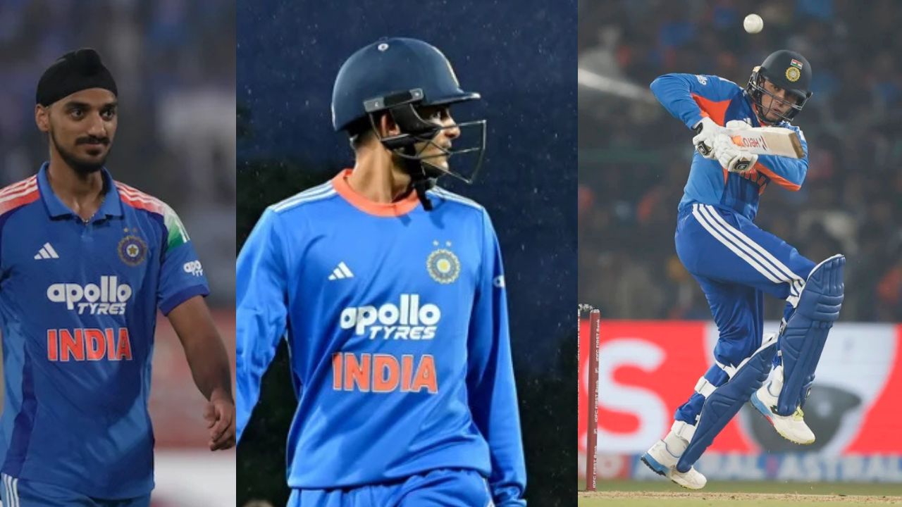 Arshdeep Singh, Shubman Gill and Abhishek Sharma Arshdeep Singh, Abhishek Sharma and Shubman Gill Fail in IND vs SA 2nd T20I in Mullanpur Stadium